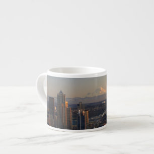 Tasse Expresso Vue aérienne de l'horizon 2 de ville de Seattle
