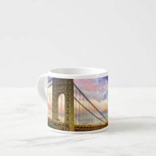 Tasse Expresso Vue semblant du sud - occidental de Manhattan
