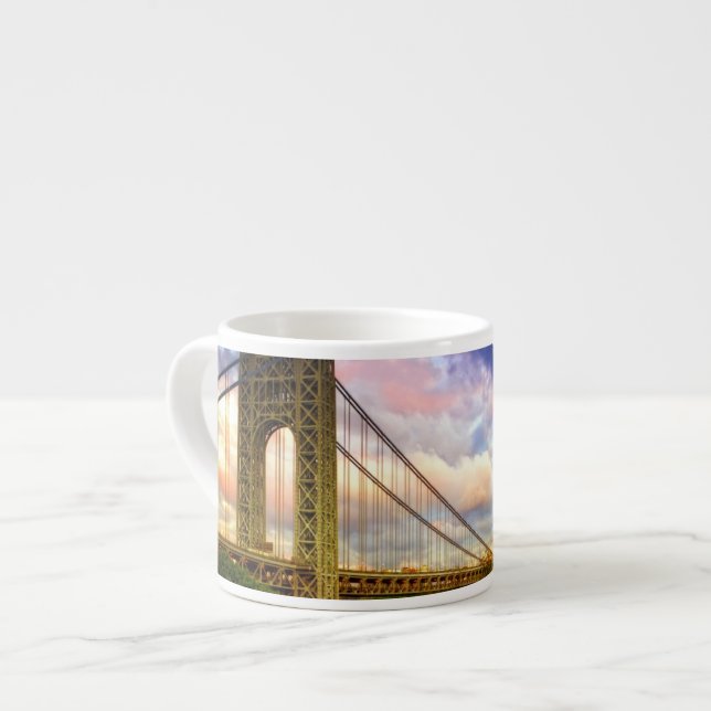 Tasse Expresso Vue semblant du sud - occidental de Manhattan (Devant gauche)