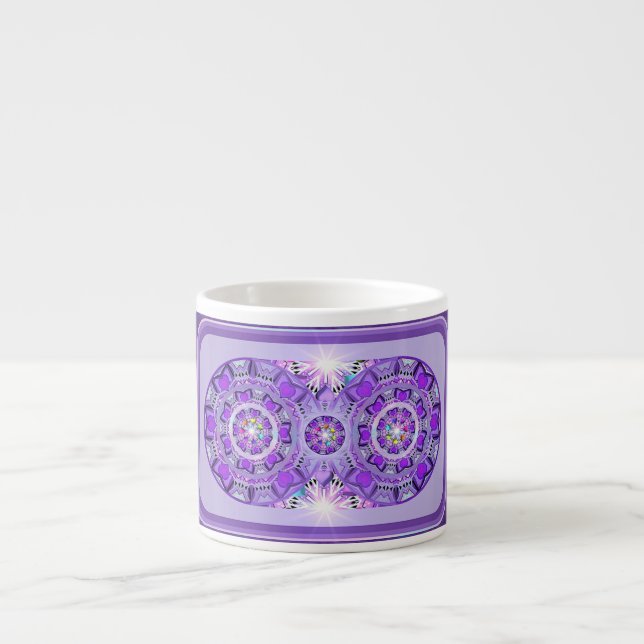 Tasse Expresso W2 pourpre (Devant)