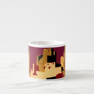 Tasse Expresso Western Southwest Pueblo WPA National