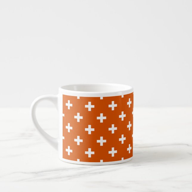 Tasse Expresso White polka crosses (Gauche)