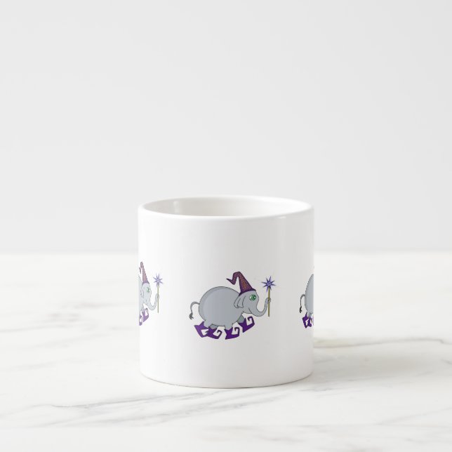 Tasse Expresso Wizard Elephant (Devant)