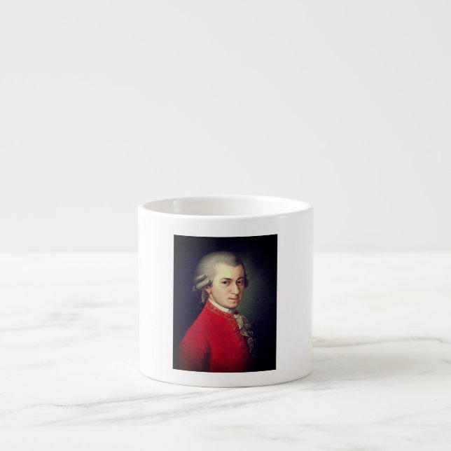 Tasse Expresso Wolfgang Amadeus Mozart (Devant)