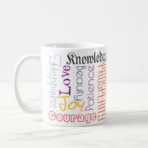 Tasse extraordinaire de coutume de 18 souhaits de