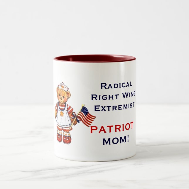 Tasse extrémiste de maman de patriote de droite (Centre)