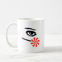 Tasse Eye Candy drôle pour hommes