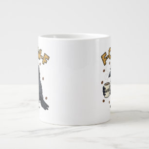 Tasse F-CAW-F Corbeau   Tasse de café drôle F Caw 