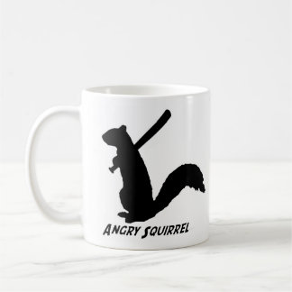 Tasse fâchée d'écureuil (noir)
