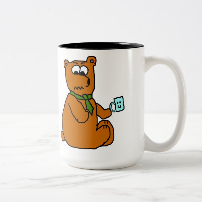 Tasse fâchée d'ours (Droit)