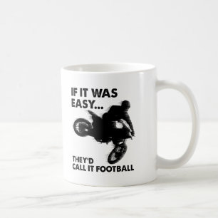 Tasse Facile est Football Drôle