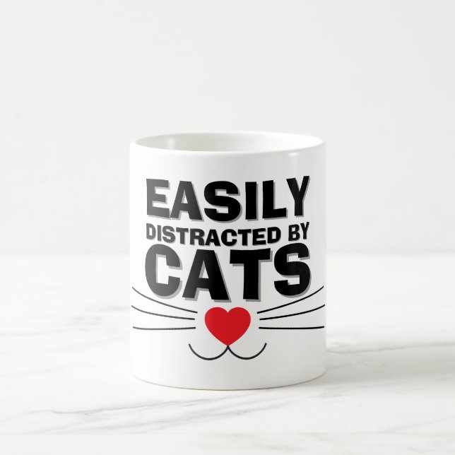Tasse facilement distraite par les chats | Nous so (Centre)