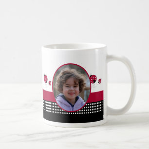 Tasse faite sur commande à la mode de photo de
