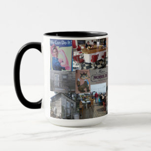 tasse faite sur commande combinée de photo du caf
