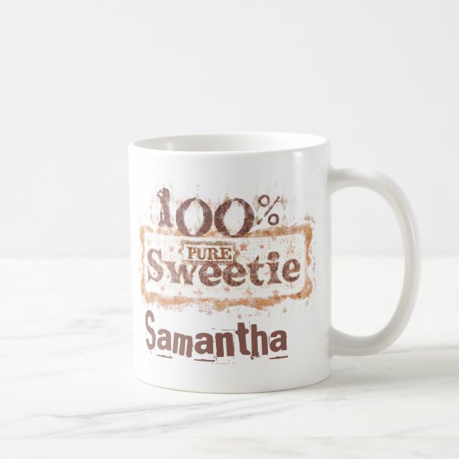 Tasse faite sur commande de bonbon de café (Droite)