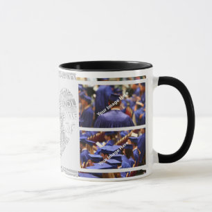 Tasse faite sur commande de collage de photo