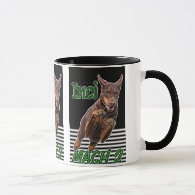 Tasse faite sur commande de conception du MACH 2 (Droite)