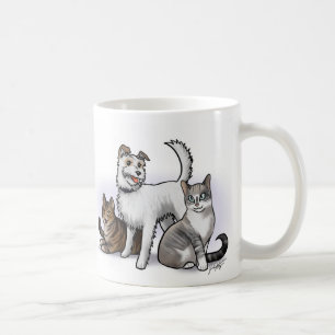 Tasse faite sur commande de "famille"