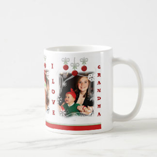 Tasse faite sur commande de grand-maman de Noël de