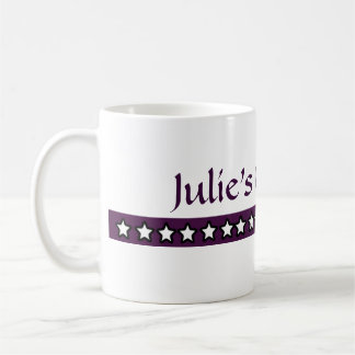 Tasse faite sur commande de Julie de thé