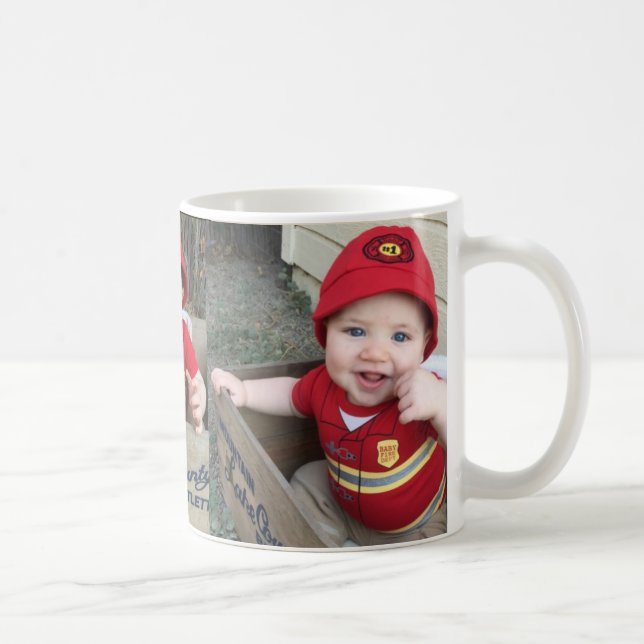 tasse faite sur commande de la photo 11oz par (Droite)