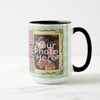 Tasse faite sur commande de photo de jour de mères