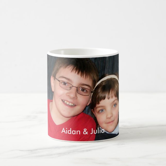 Tasse faite sur commande de photo de KRW avec le (Centre)