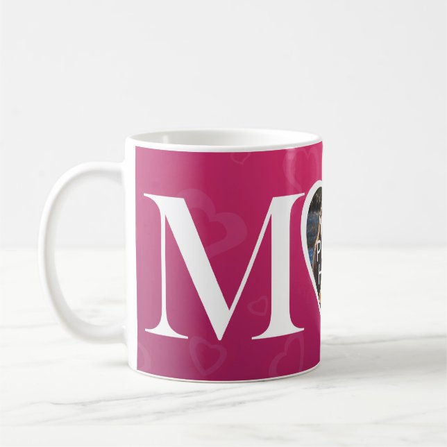 Tasse faite sur commande de photo de MAMAN du (Gauche)