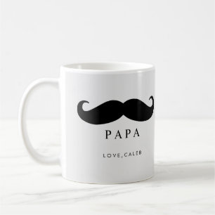 Tasse faite sur commande de photo de PAPA