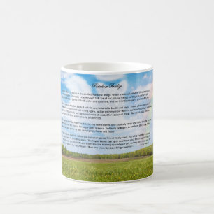 Tasse faite sur commande de pont en arc-en-ciel,