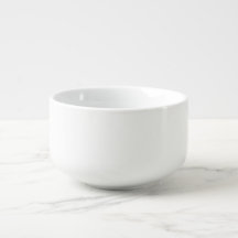 Tasse faite sur commande de soupe