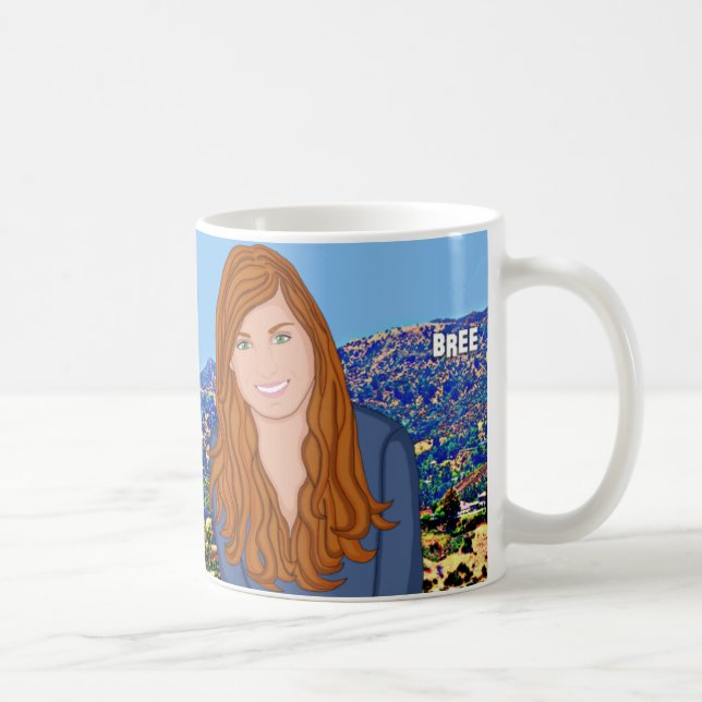 Tasse faite sur commande d'illustration de (Droite)