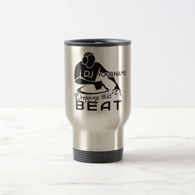 Tasse faite sur commande du DJ - choisissez le (Centre)
