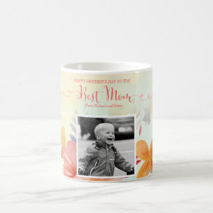 Tasse faite sur commande du jour de mère de photo