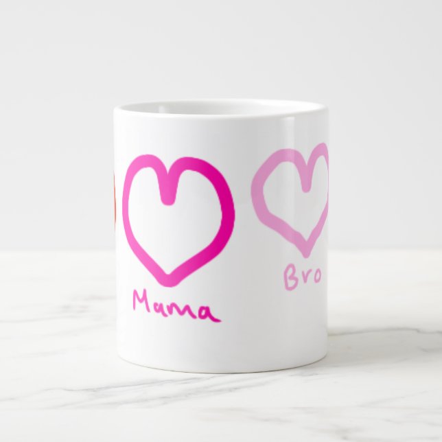 Tasse Familles au Cœur (Devant)