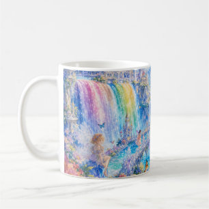 Tasse Fantaisie Cascade Fée Arc-en-ciel