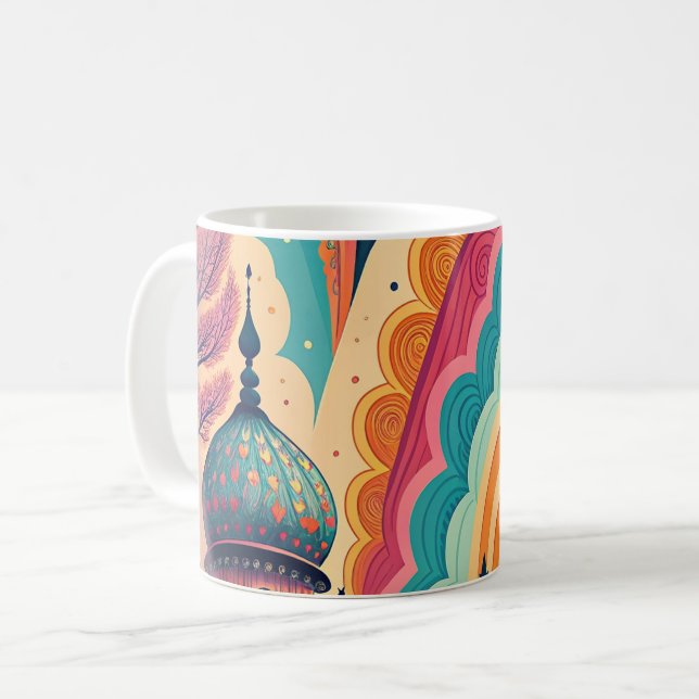 Tasse fantaisie personnalisée avec impression inté (Devant gauche)