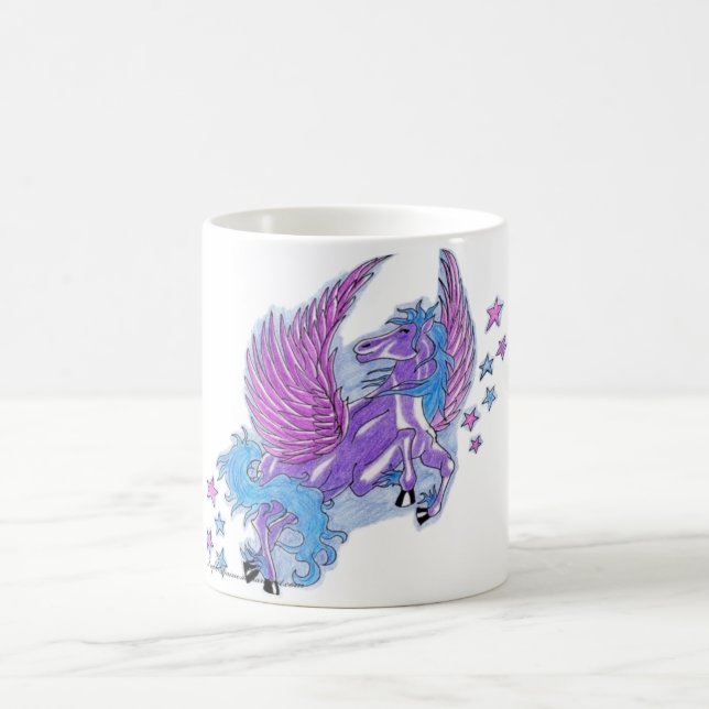 Tasse Fantaisie Purple Pegasus (Centre)