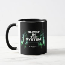 Tasse fantôme de la matrice Cyberpunk