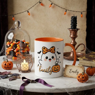 Tasse fantôme personnalisée pour Halloween