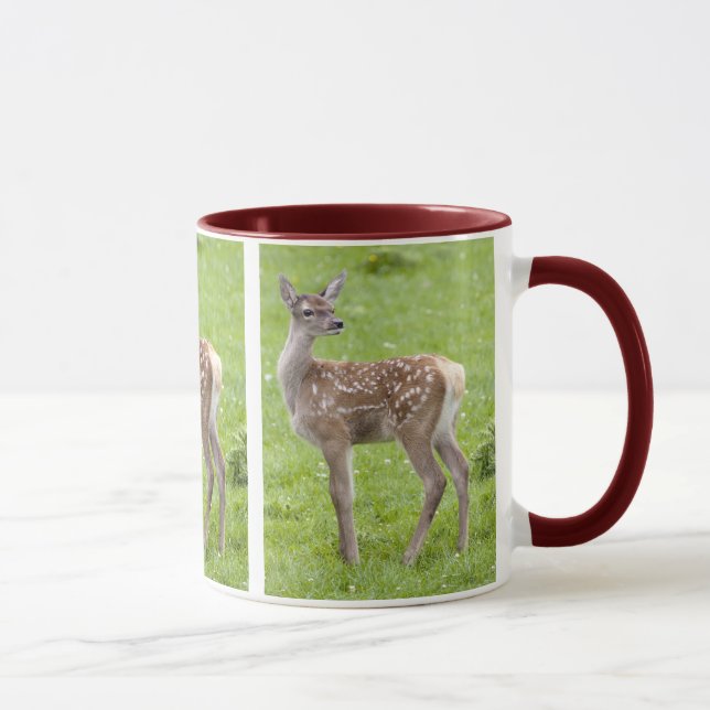 Tasse Faon de Cerf Rouge (Droite)