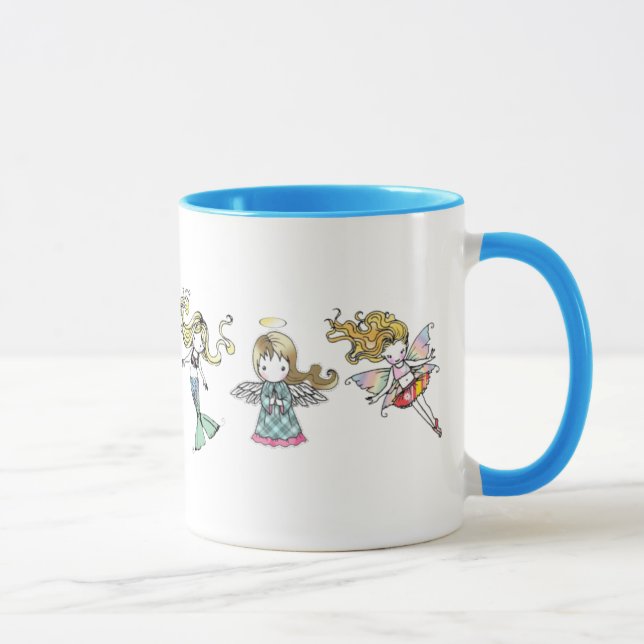 Tasse Fée Sirène Mignonne et Ange (Droite)