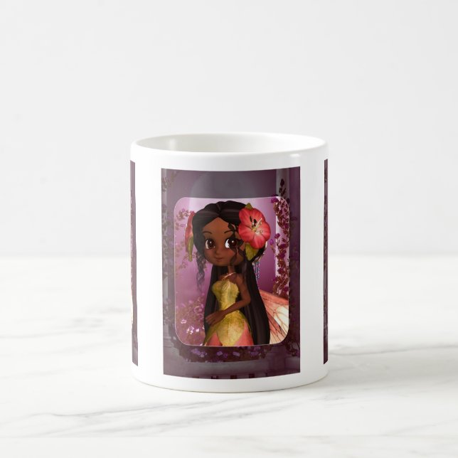 Tasse féerique d'art d'imaginaire de Tripple - (Centre)