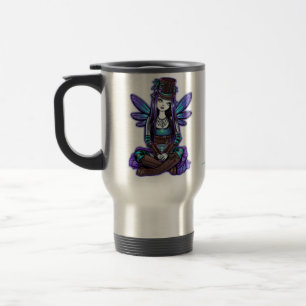 Tasse féerique de voyage d'art d'absinthe gothiqu