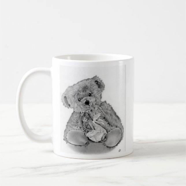 Tasse féerique d'ours de nounours petite (Gauche)
