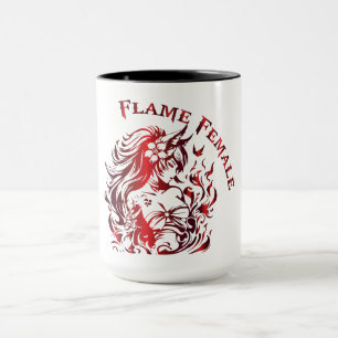 Tasse Femme Flamme