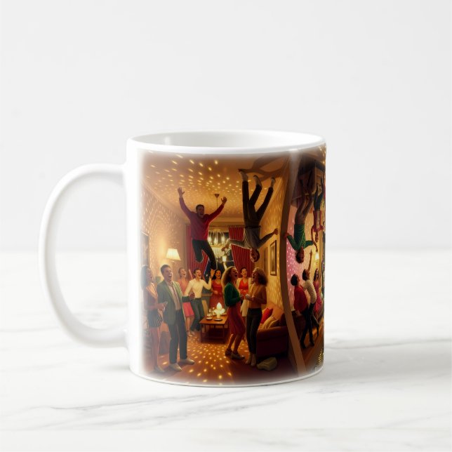 Tasse Fête dansante au plafond (Gauche)