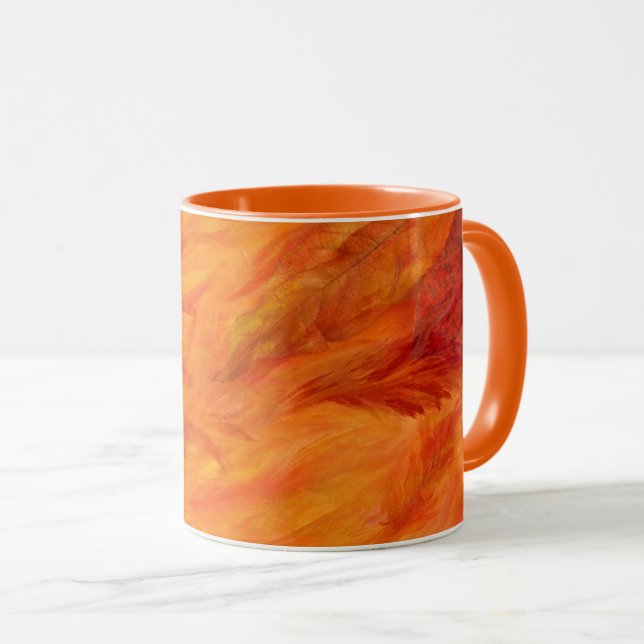 Tasse Feuilles d'Automne (Devant droit)