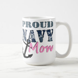 Tasse fière de maman de marine