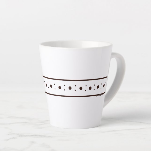 Tasse Figdewdrop Relax blanche petite Latte (Angle droit)
